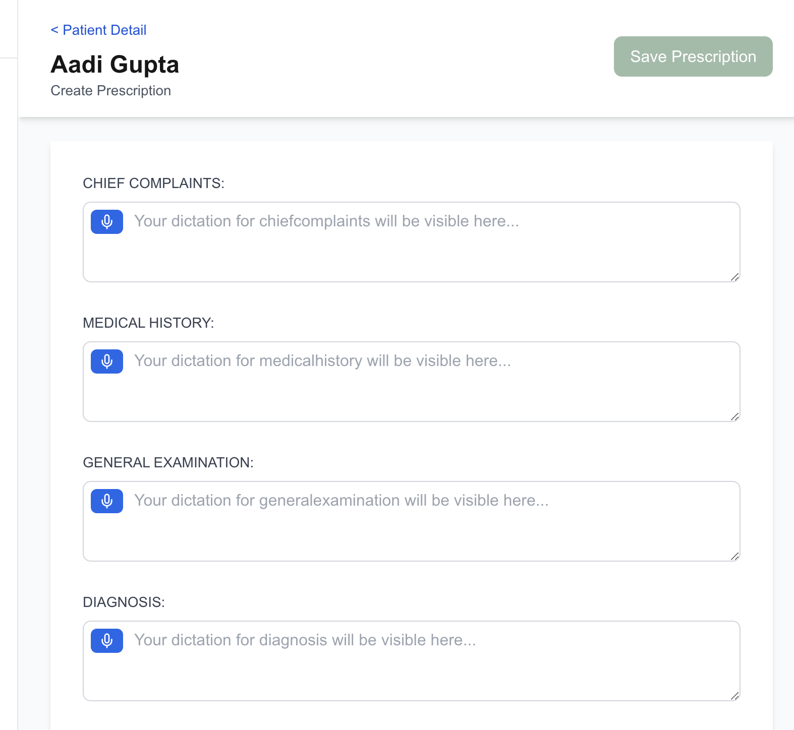 Personalised Templates